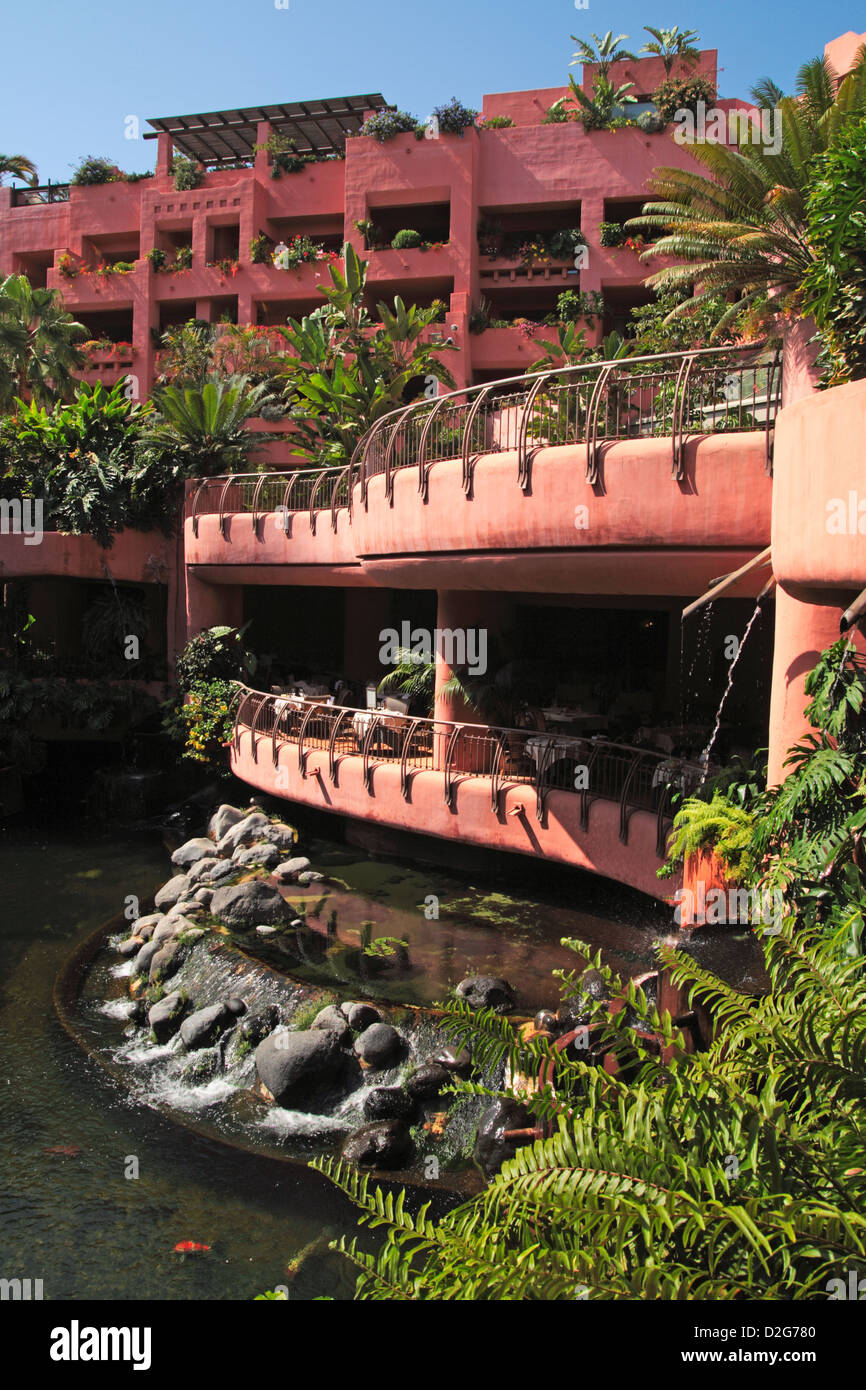 Abama Hotel in South Tenerife island. Spain Stock Photo
