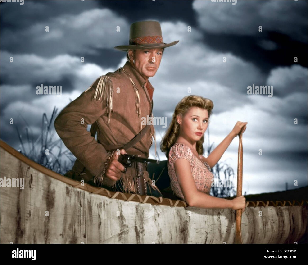DISTANT DRUMS  1951 United States Pictures film with Gary Cooper and Mari Aldon Stock Photo