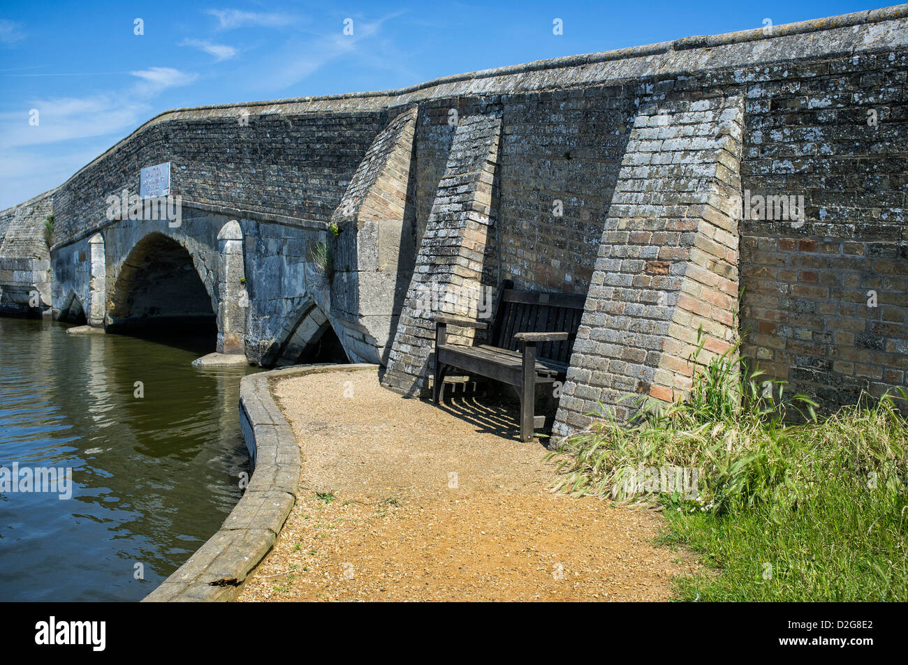 Bridge at Potter Heigham on the the River Thurne Norfolk Broads UK Stock Photo Alamy