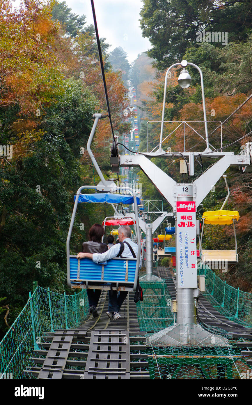 Mt takao chairlift hires stock photography and images Alamy