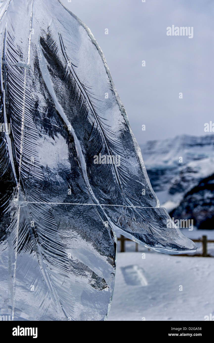 The Lake Louise Ice Magic Festival is the centerpiece of Banff National ...