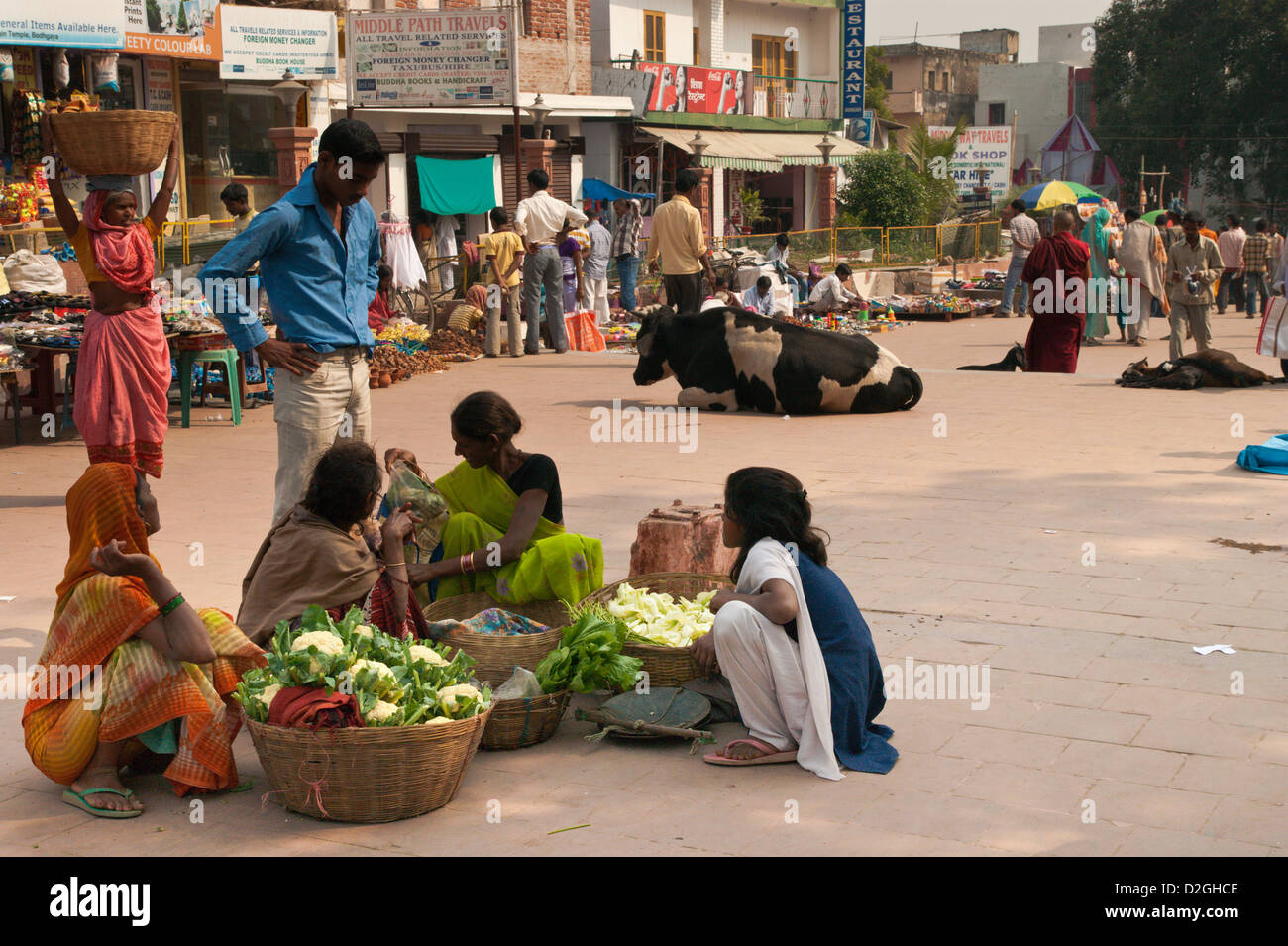 Bodhgaya Bihar India Stock Photo - Alamy