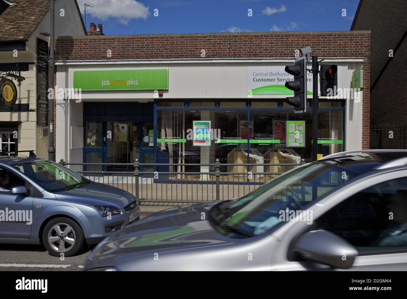 A job centre in Biggleswade, England Stock Photo Alamy