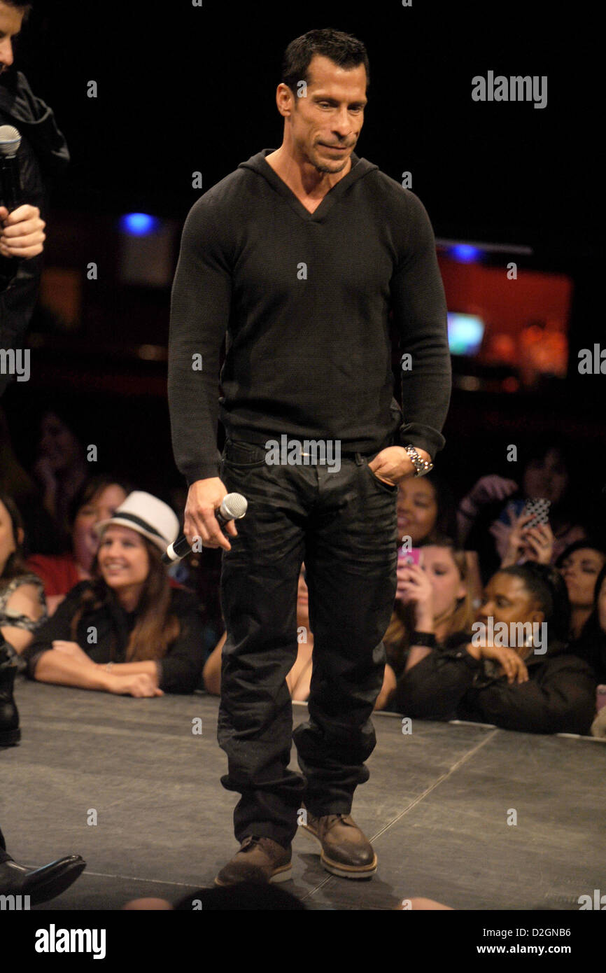 Danny Wood during the New Kids On The Block Tour Announcement at Irving