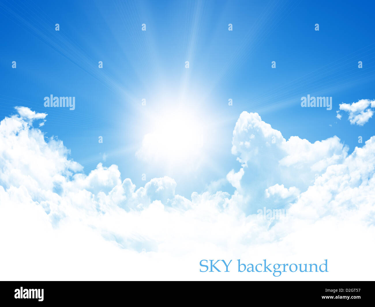 blue sky background Stock Photo - Alamy