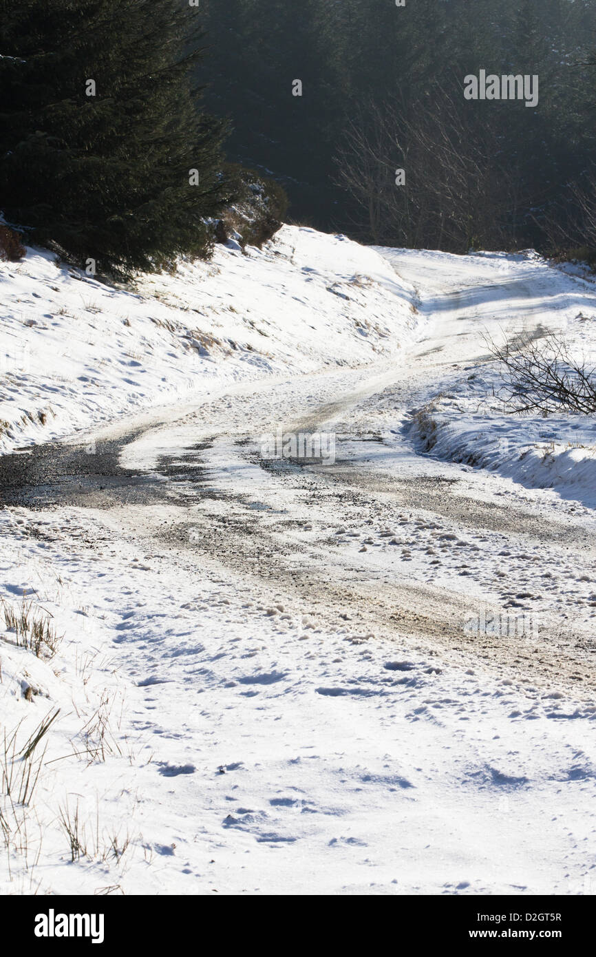 Driving back road wales hi-res stock photography and images - Alamy