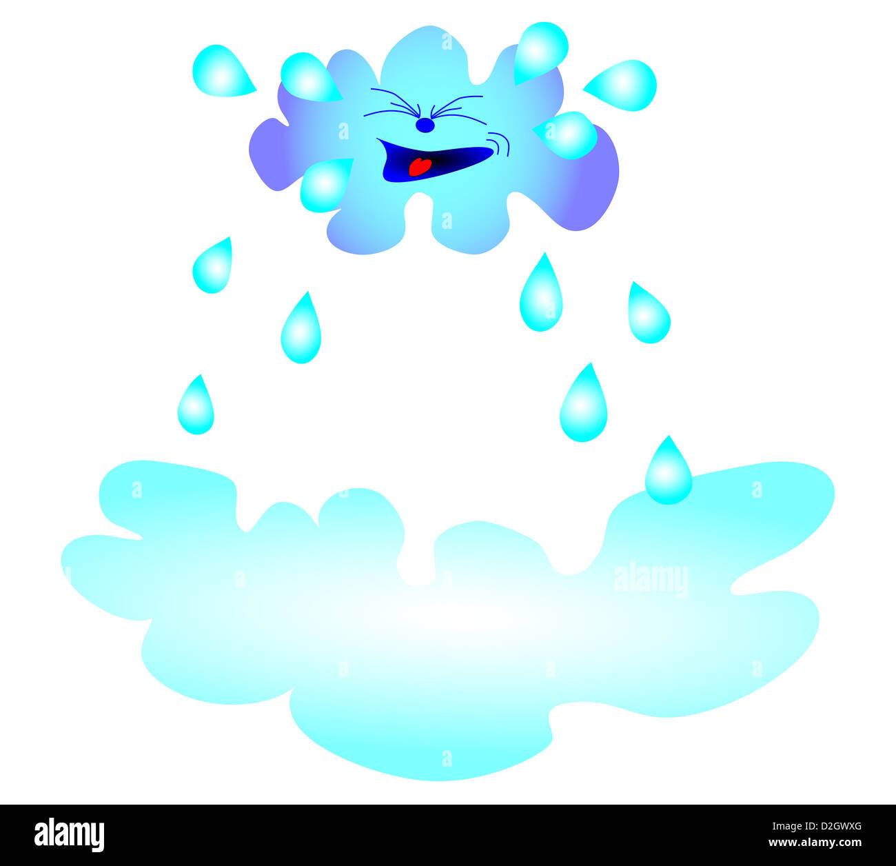 Clouds and rain Stock Photo Alamy