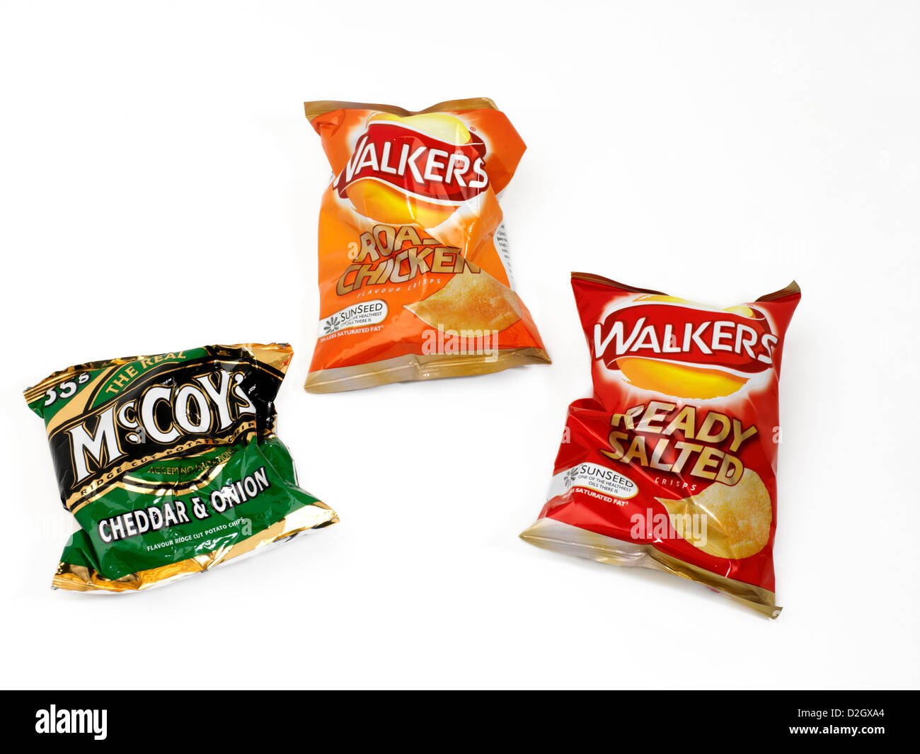 Crisps Packets Cut Out Stock Images & Pictures - Alamy