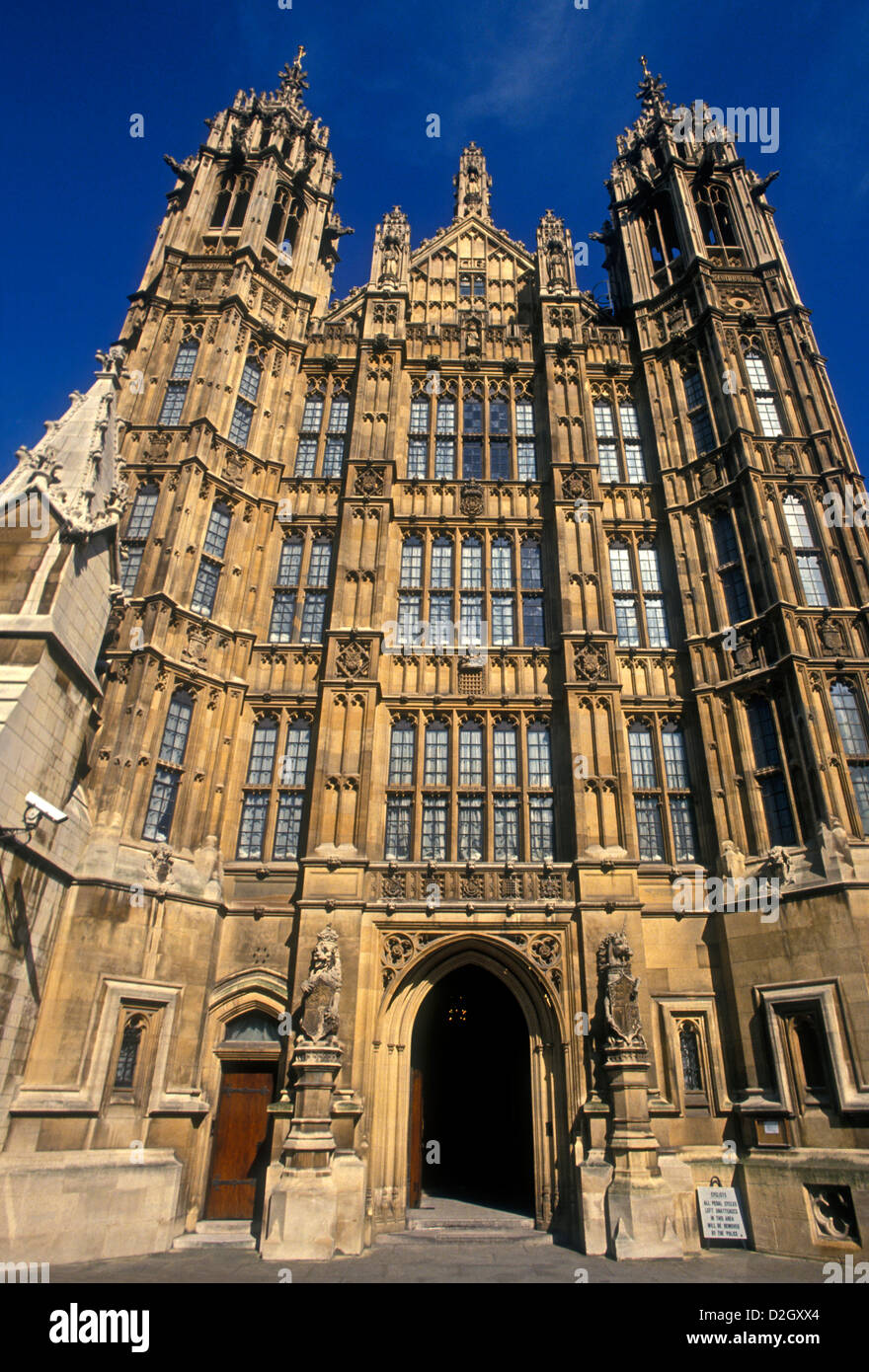 Entrance Palace Of Westminster