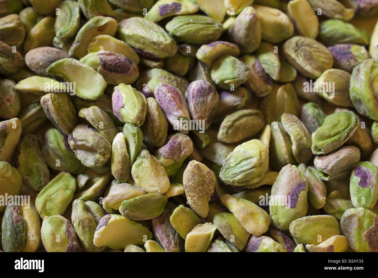 Shelled whole kernel Pistachio nuts Stock Photo Alamy