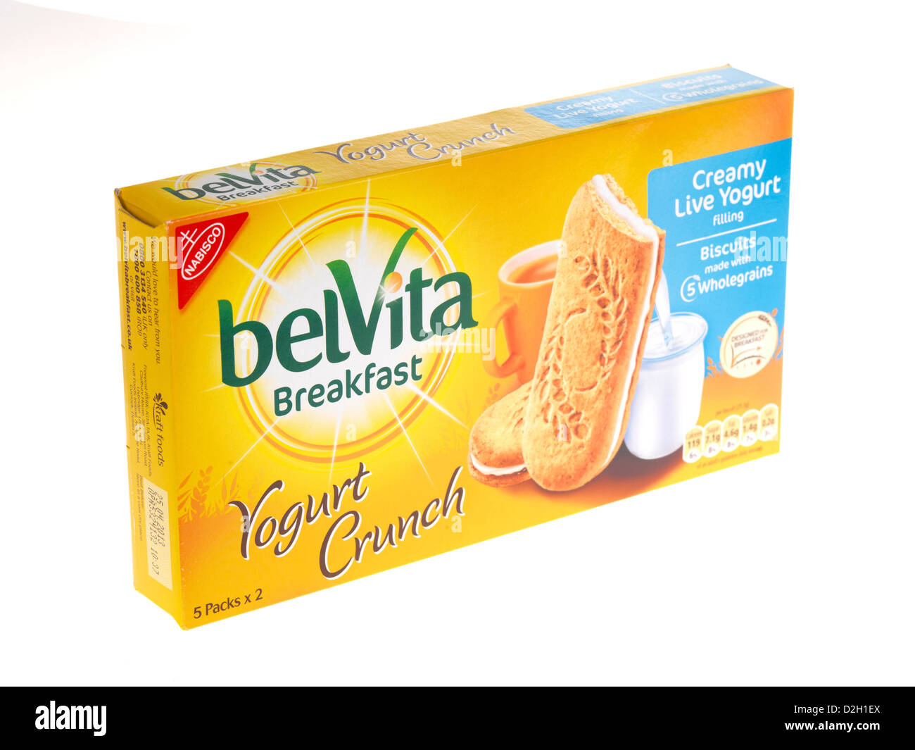 Yogurt Snack Bar Stock Photo Alamy