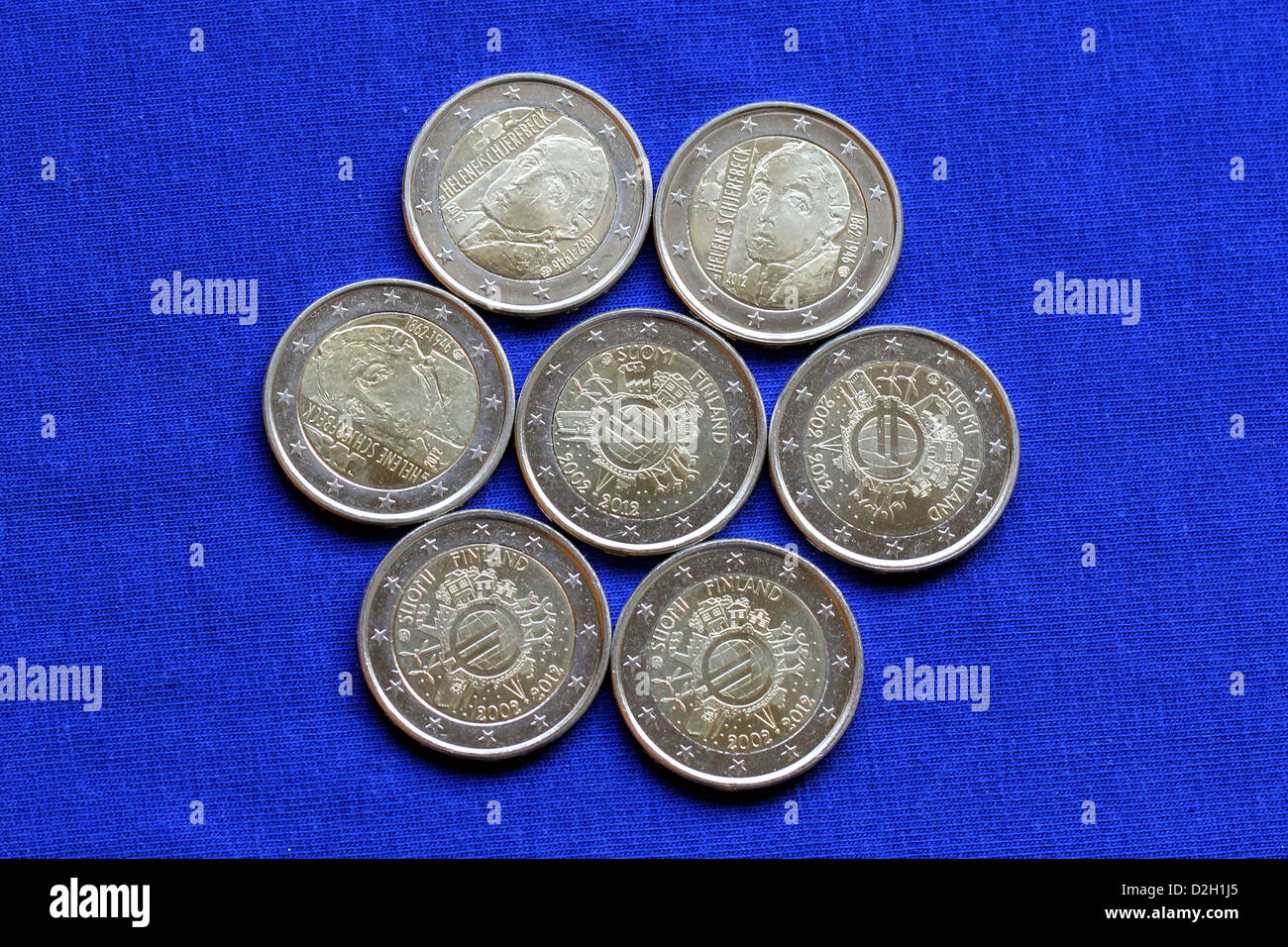 Seven of coins hi-res stock photography and images - Alamy