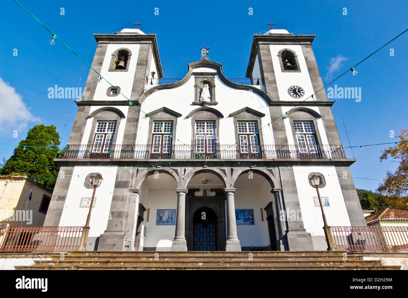 Igreja de Nossa Senorha do Monte - Church of Our Lady of Monte Monte Madeira Portugal EU Europe Stock Photo