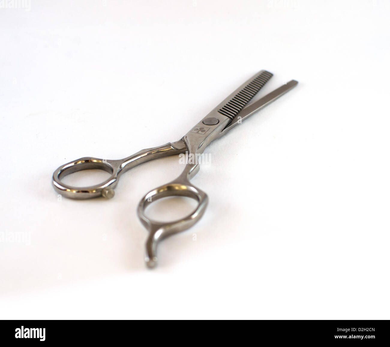 Barber Scissors Hair Thinning Scissors Can Make It Stock Photo