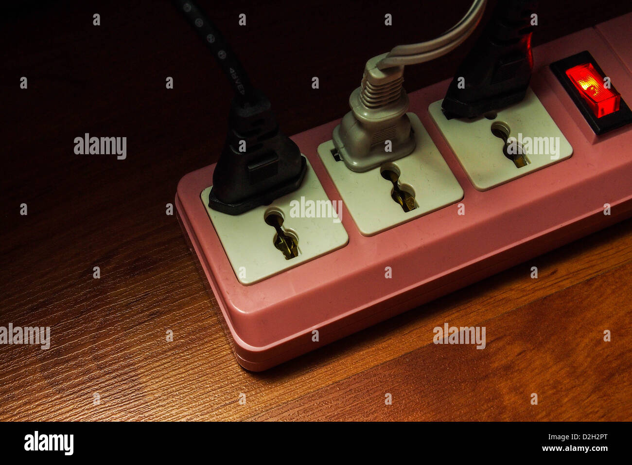 Green power plug hi-res stock photography and images - Alamy