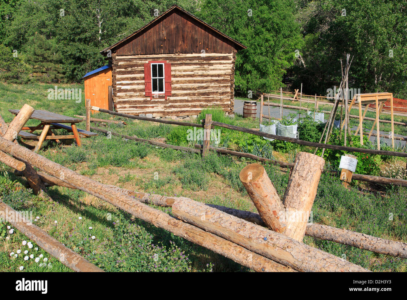 Clear Creek History Park,Golden,Colorado,USA Stock Photo Alamy