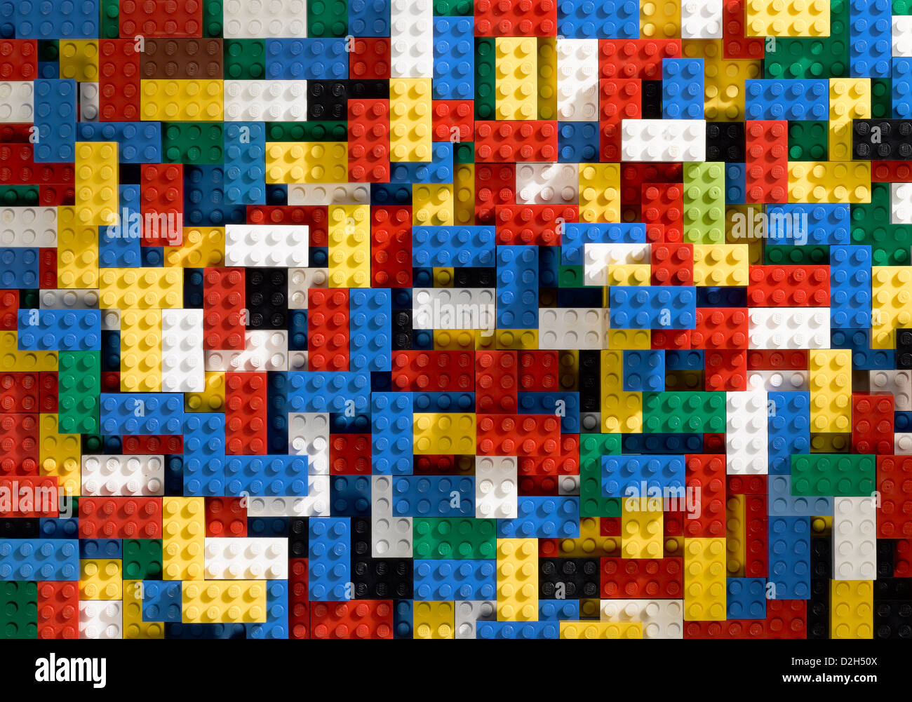 Berlin, Germany, colorful Lego bricks Stock Photo