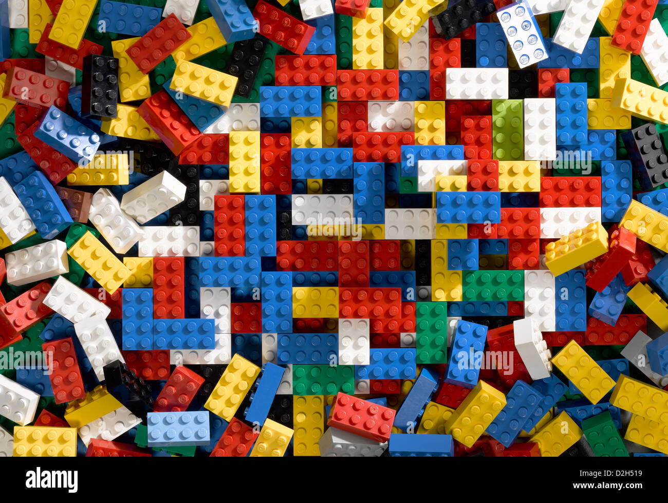 Berlin, Germany, colorful Lego bricks Stock Photo