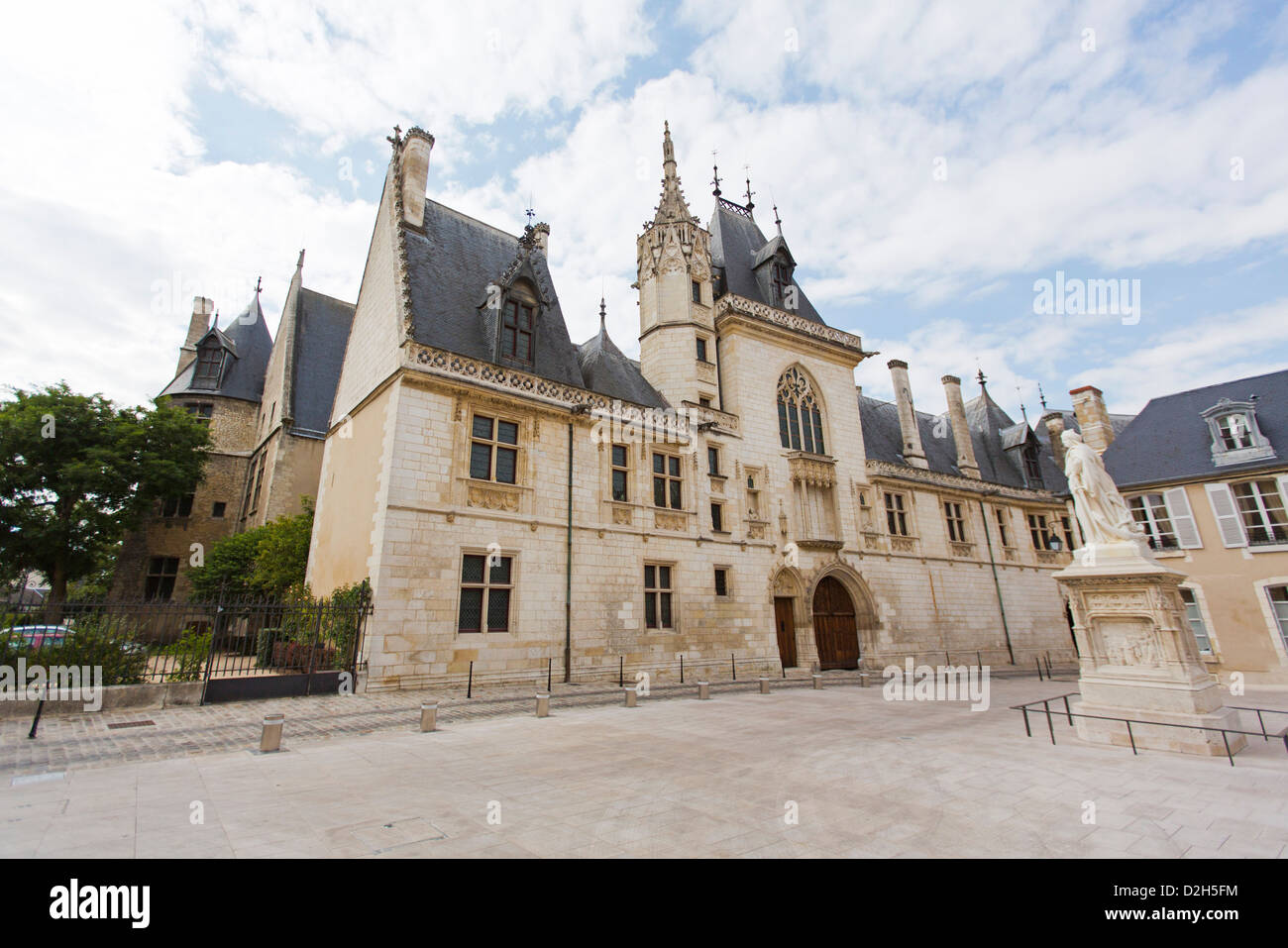 Palais Jacques Cœur in Bourges, Cher France Stock Photo