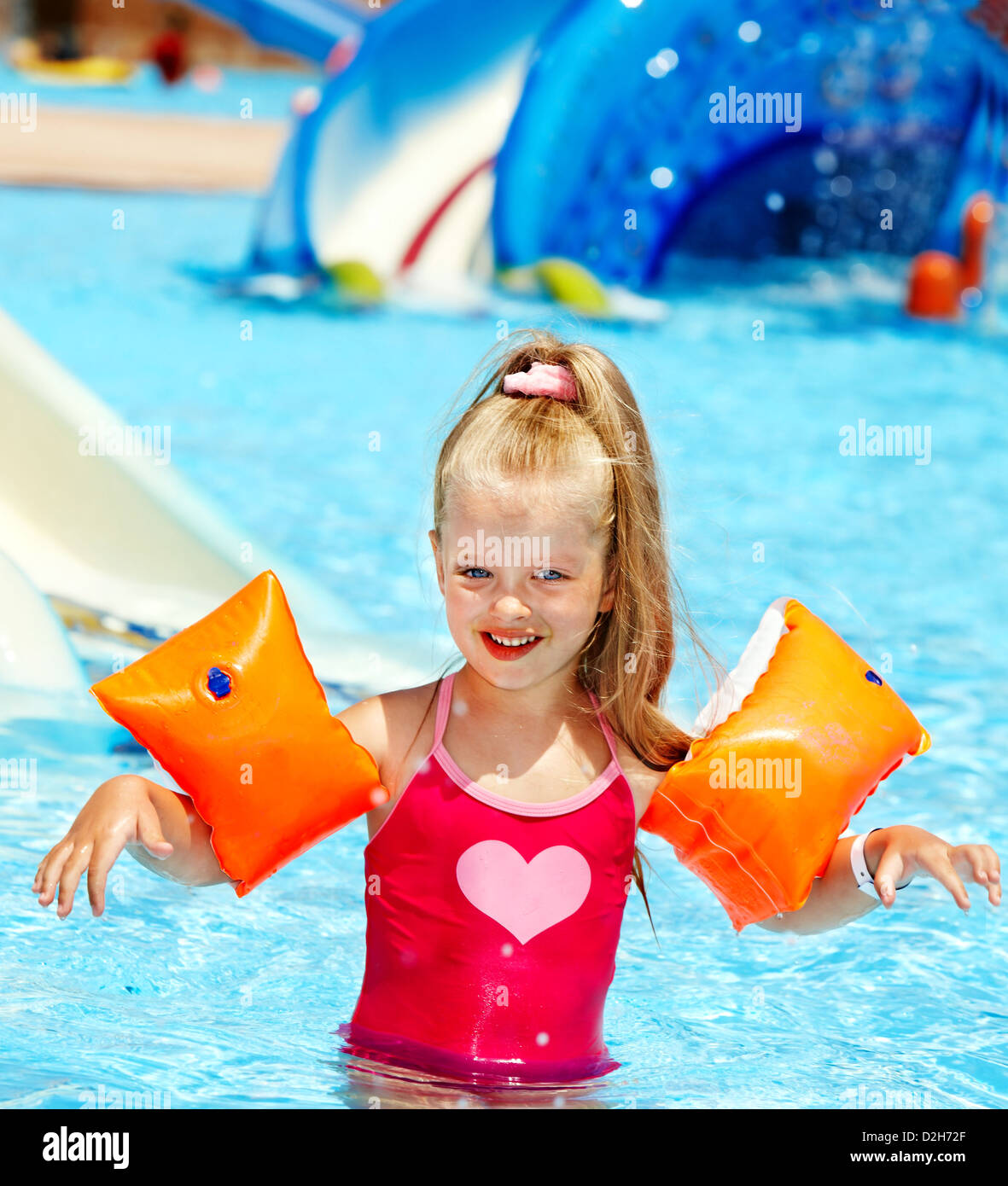 arm band swim child inflatable float aid pool instruction swimming teach swimmie 