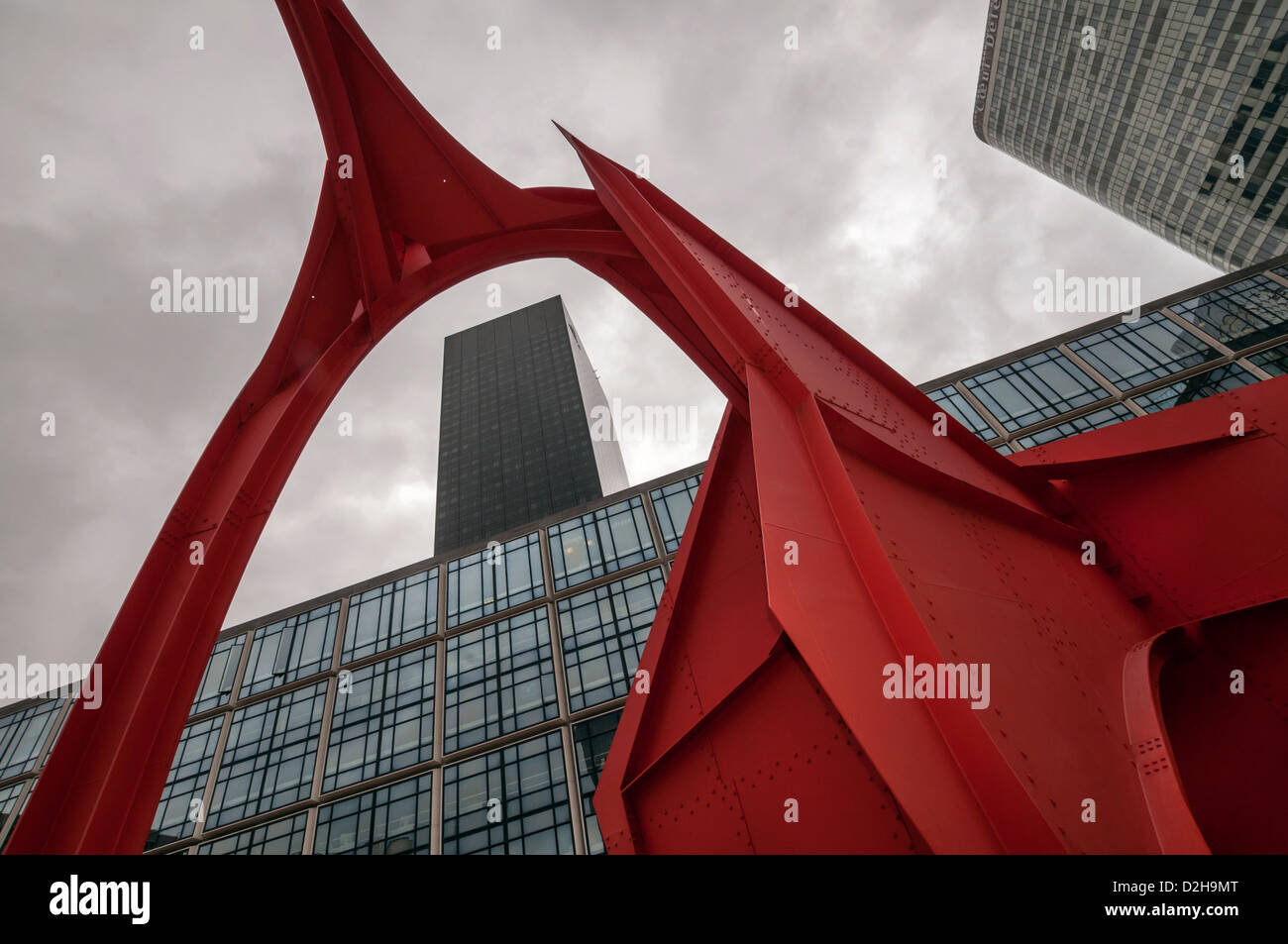 La Defense is a major business district of the Paris aire urbaine in