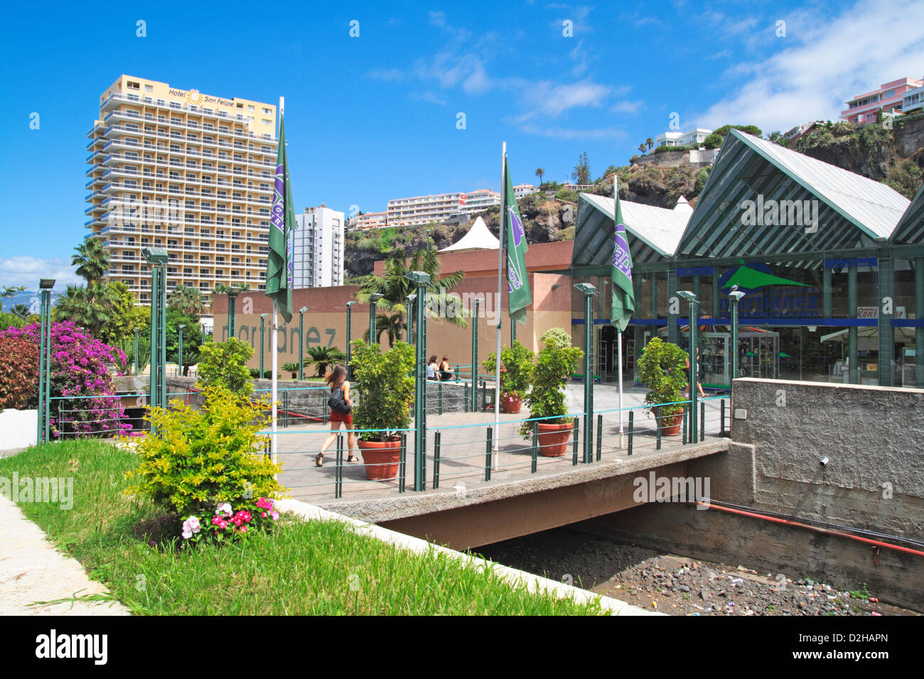 Puerto de La Cruz municipality in Tenerife island Stock Photo Alamy