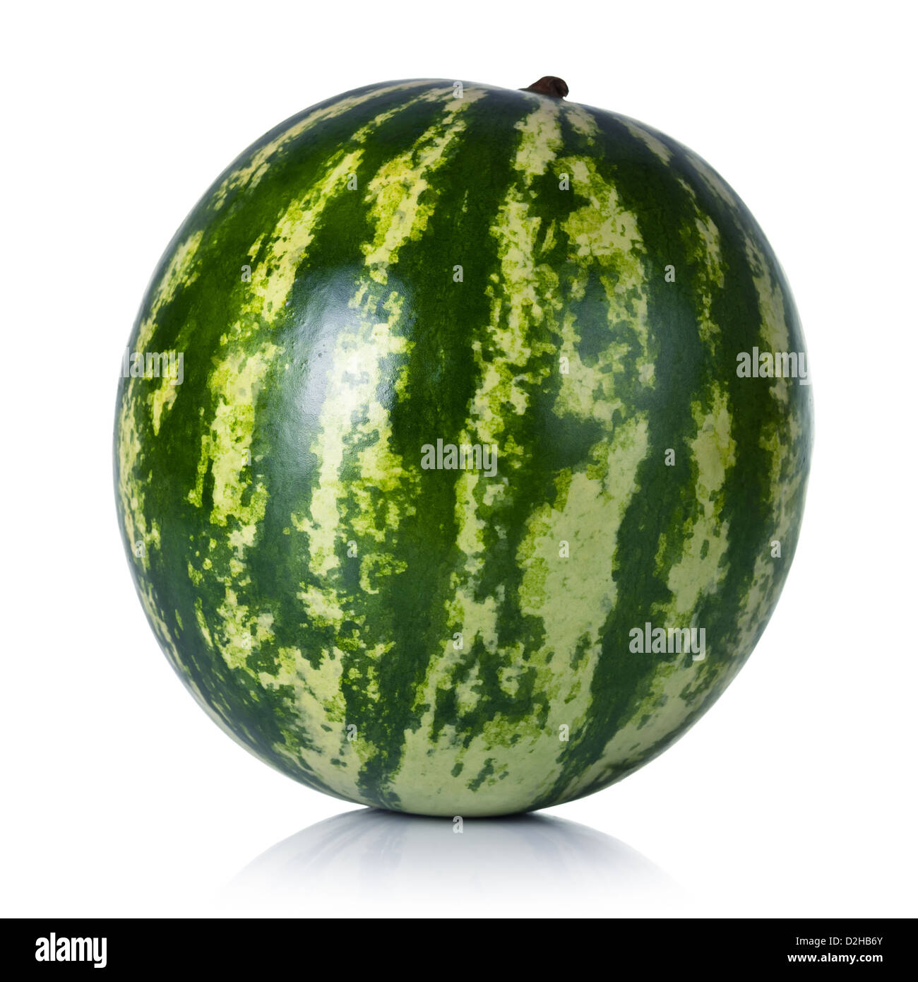 Watermelon on white background. Fresh and juicy Stock Photo