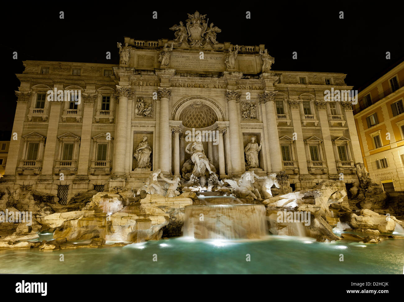 Fontana di Trevi (Rome) Stock Photo