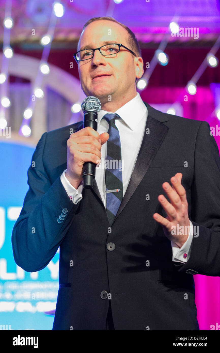 Chad Griffin, President of HRC speaks at for the second time at the Out ...