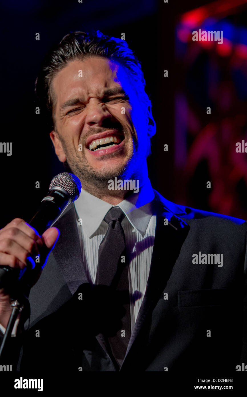 Tony Award nominated actor Will Swenson performs at for the second time