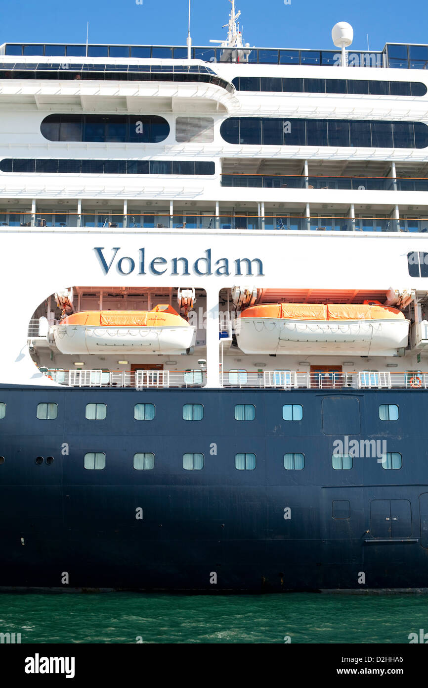 Volendam holland america line ship hi-res stock photography and images