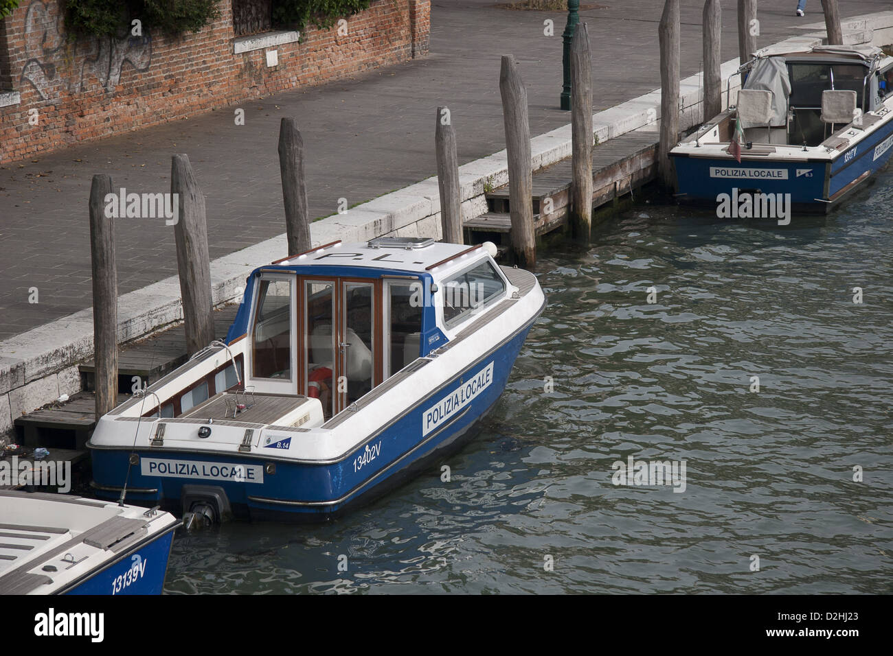 Police patrol boats Stock Photo Alamy