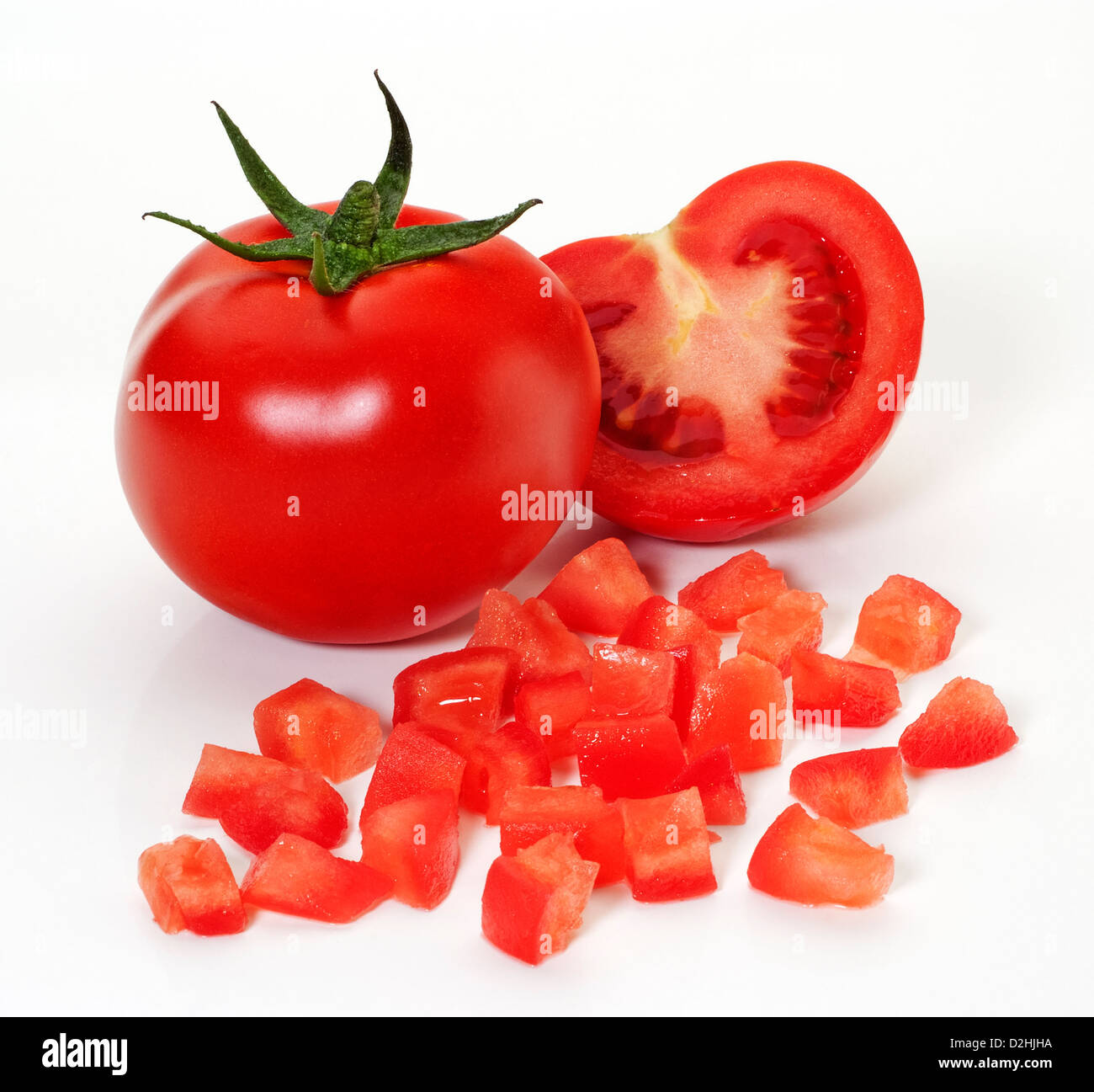 Tomato Ripped Image Chopped tomatoes hi-res stock photography and images - Alamy