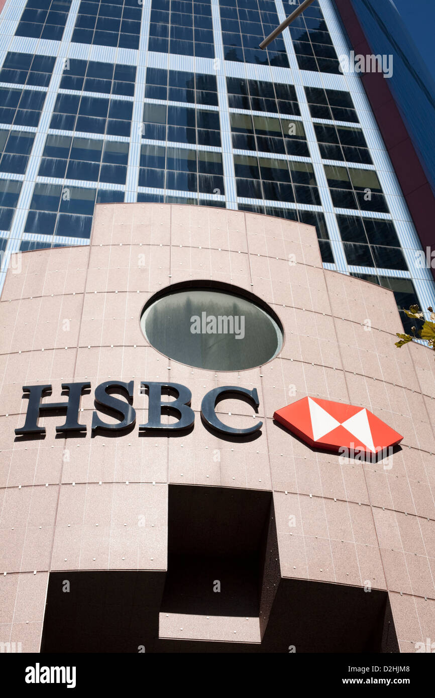 HSBC Building on George Street Sydney Australia Stock Photo