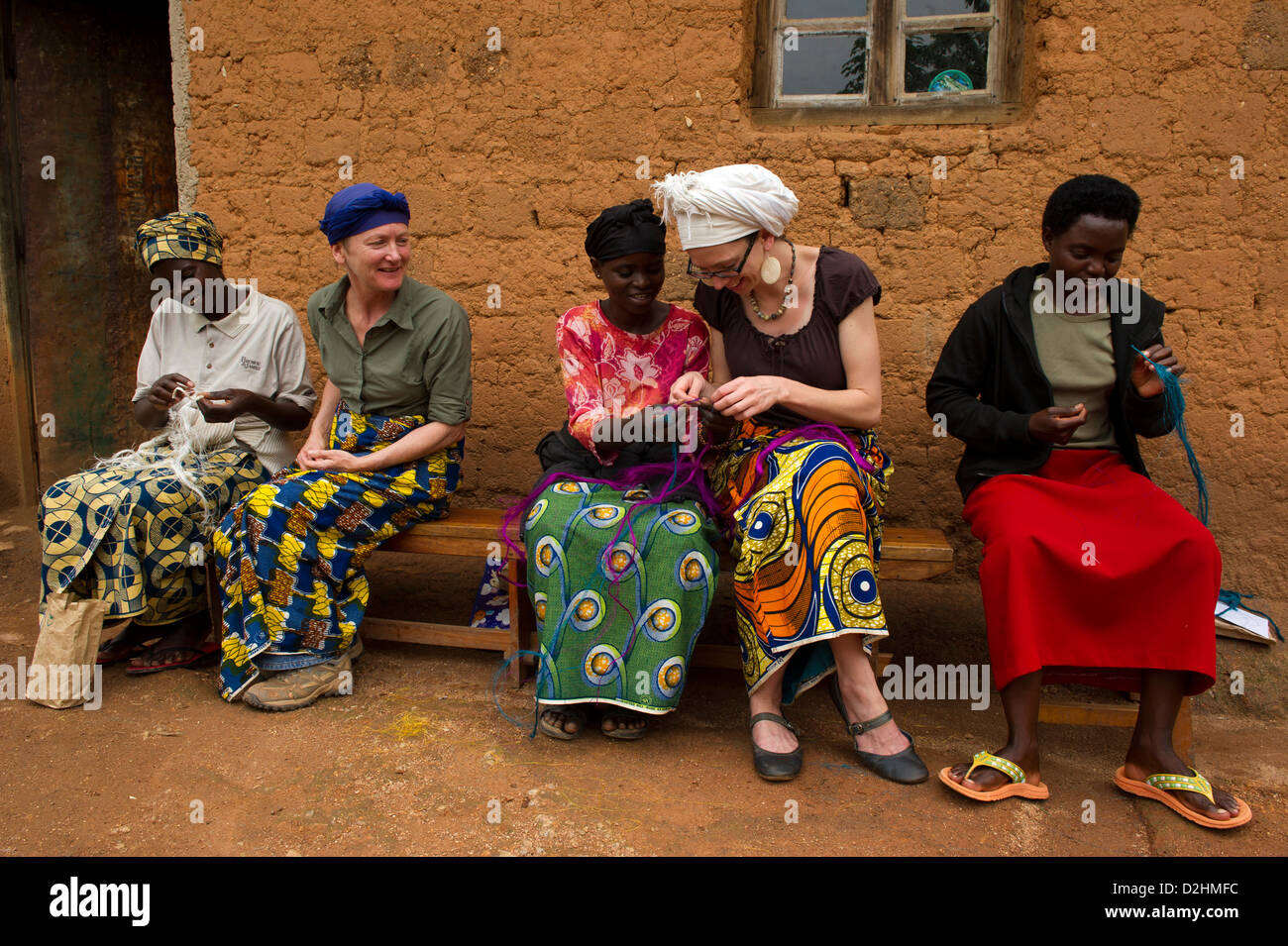 African village life hi-res stock photography and images - Alamy