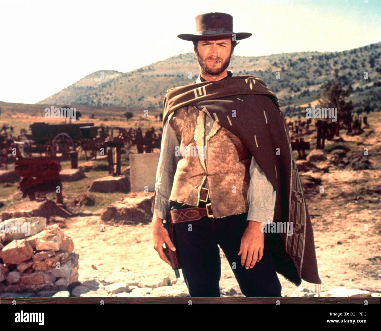 THE GOOD THE BAD AND THE UGLY  1966 PEA film with Clint Eastwood Stock Photo