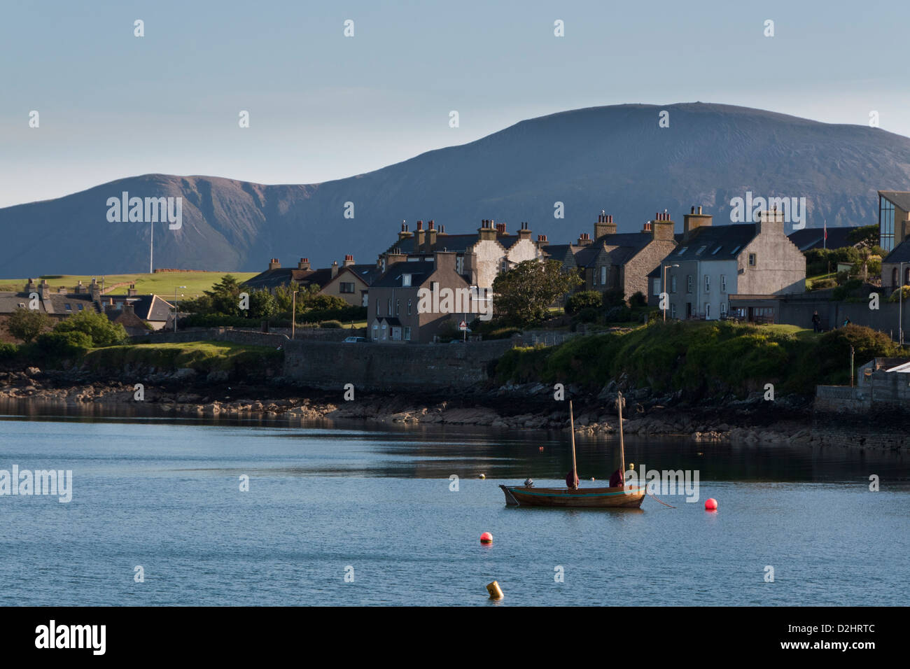 Orkney Islands, Stromness waterfront Stock Photo