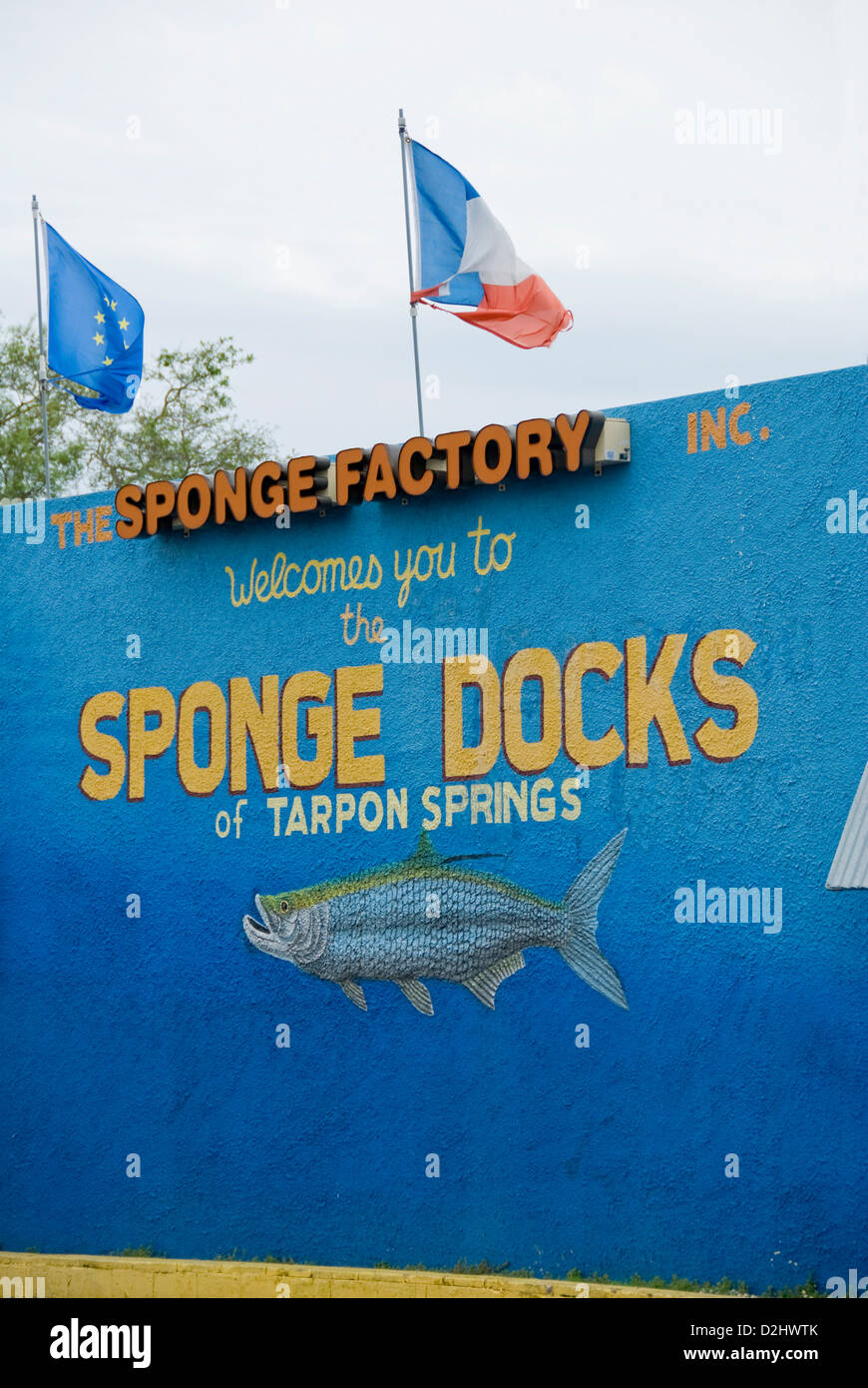 Yellow Sponge On Stick – Spongeorama Sponge Factory – Tarpon