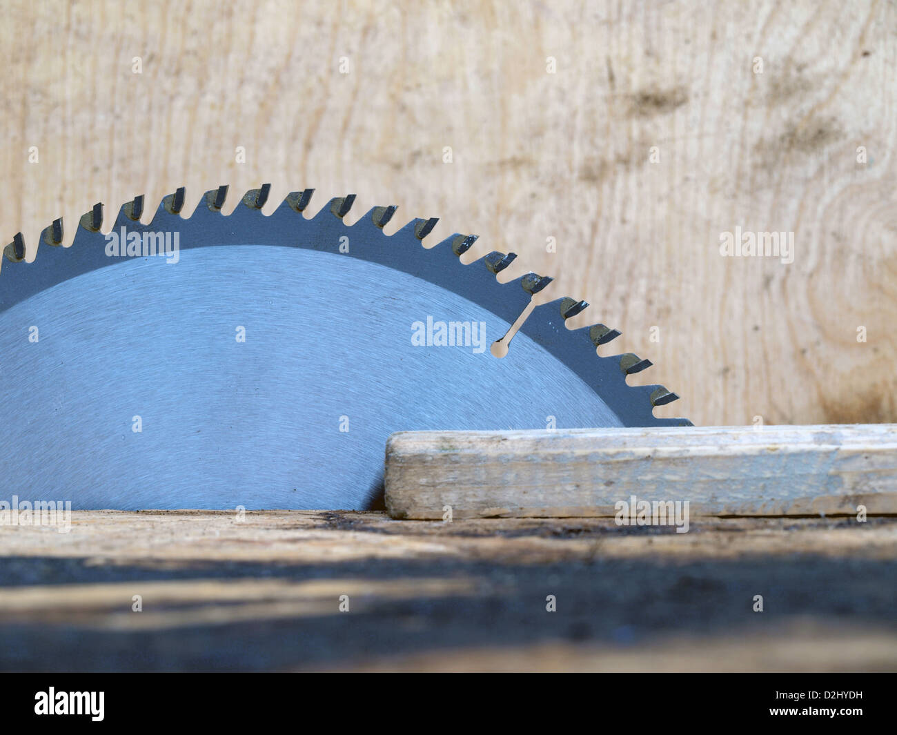 Sawing laminate floorboards by homemade circular saw Stock Photo Alamy