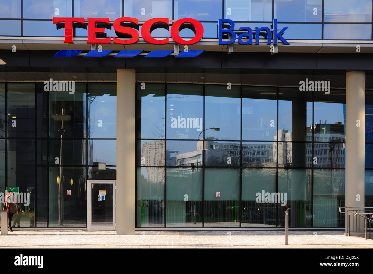 Tesco Bank in Glasgow city centre, Scotland, UK Stock Photo