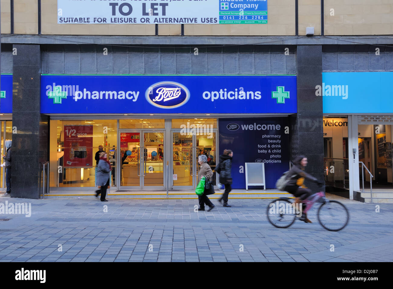 Boots pharmacy in Sauchiehall Street, Glasgow, Scotland Stock Photo - Alamy