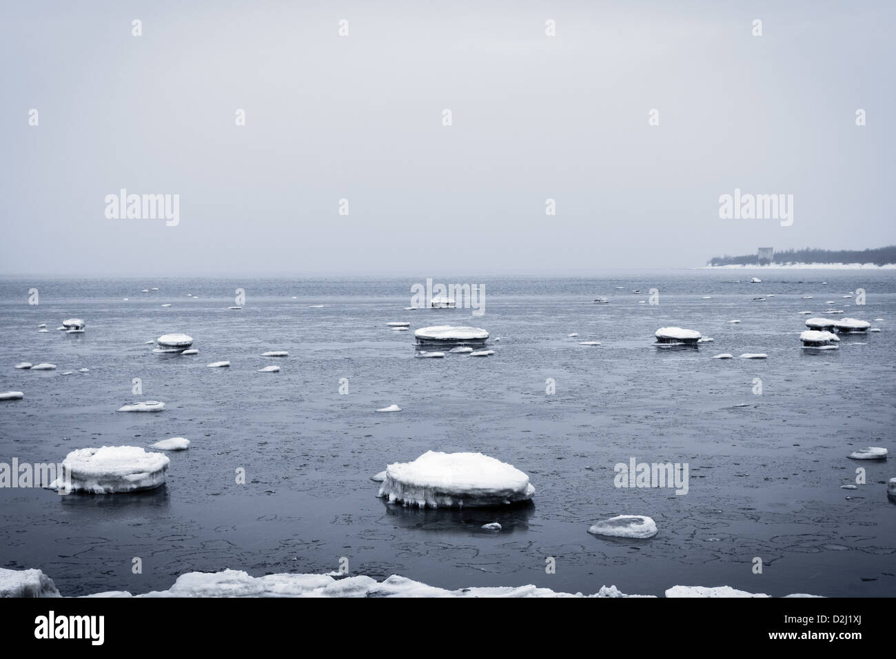 Cold Baltic sea Stock Photo Alamy