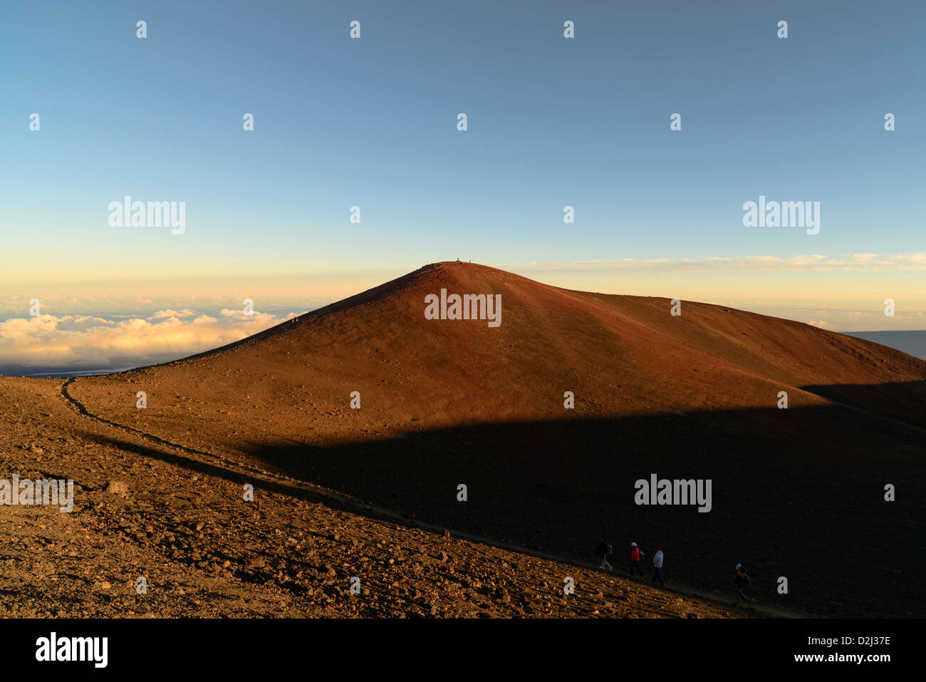 Mauna Kea Summit, Big Island, Hawaii,USA Stock Photo Alamy