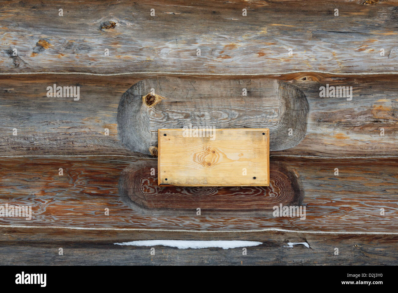 Structure and texture of old wooden construction Stock Photo
