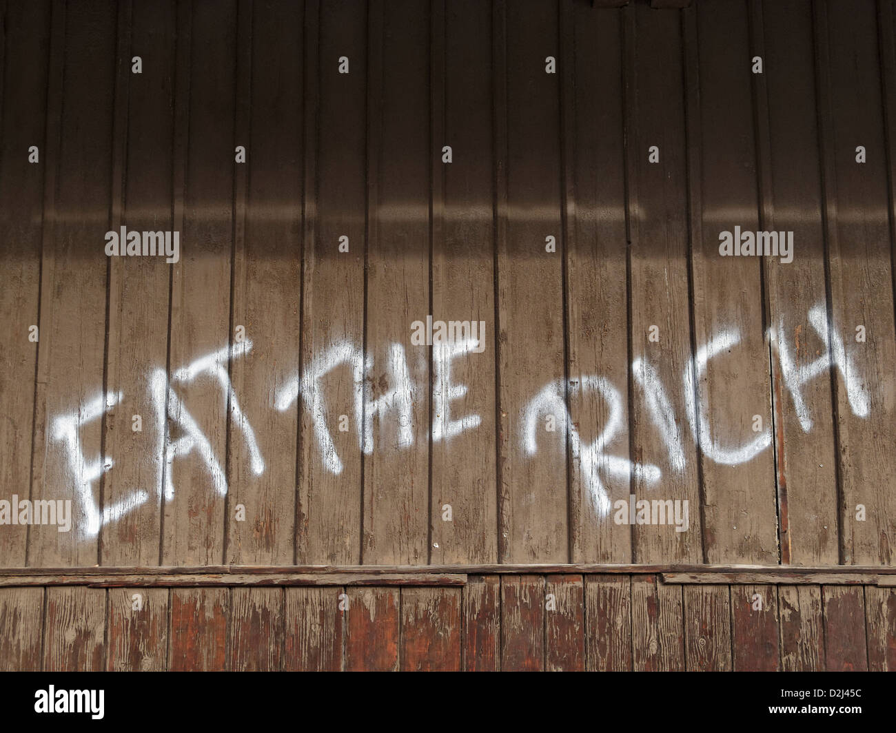 Slogan painted hi-res stock photography and images - Alamy