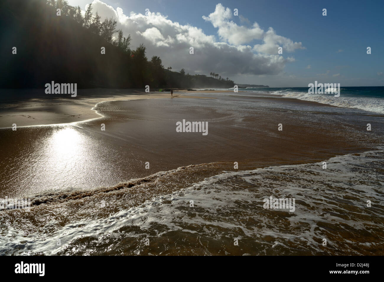 Hawaiian beaches hi-res stock photography and images - Alamy