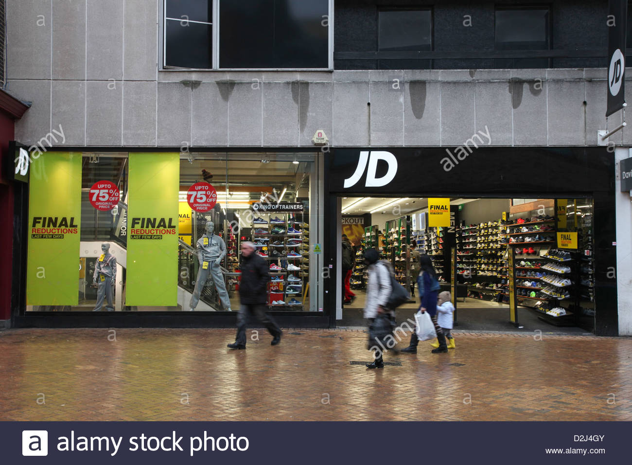 Jd Sports Store Uk Stock Photos & Jd Sports Store Uk Stock Images Alamy