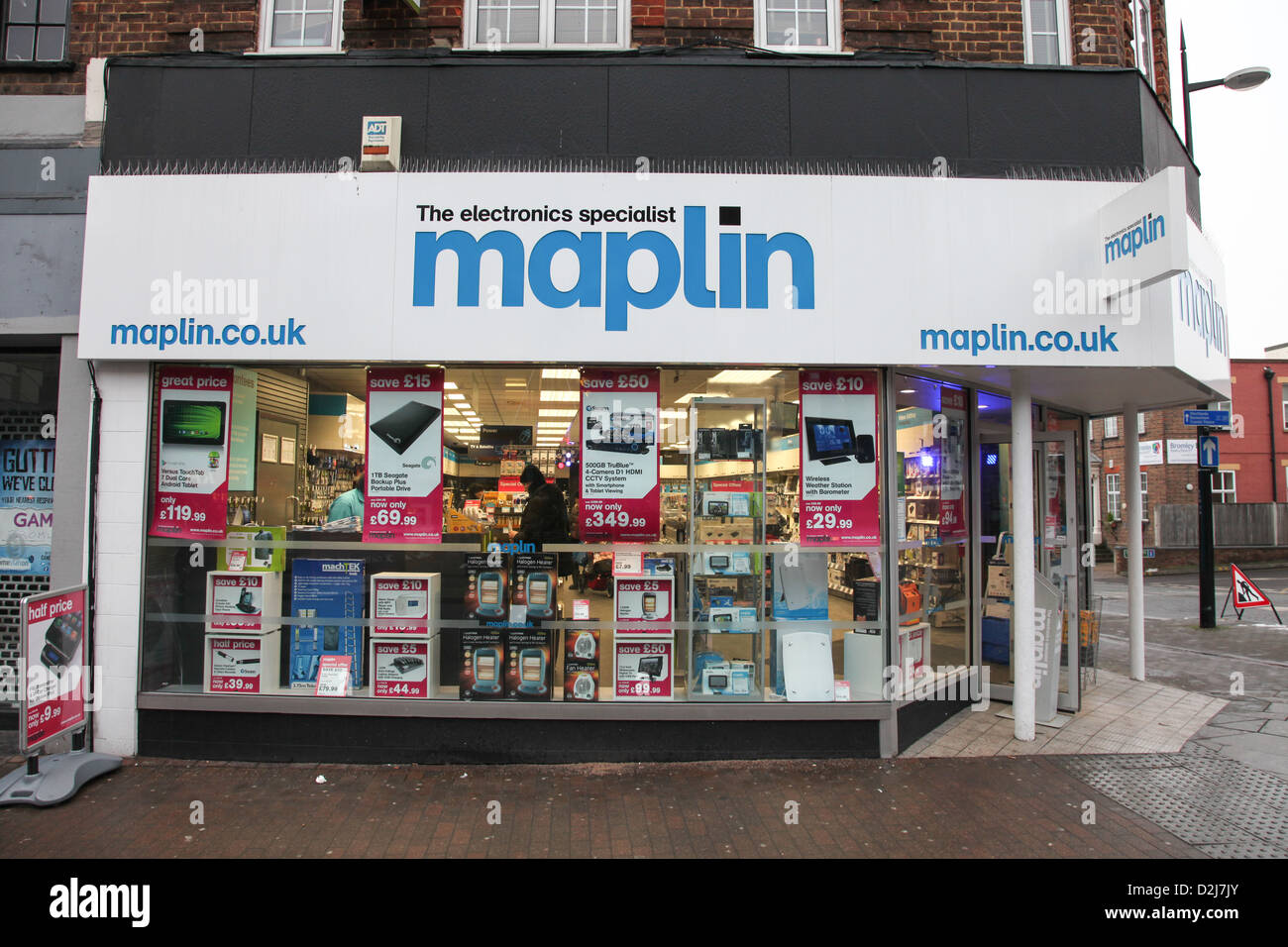 A Maplin store Stock Photo
