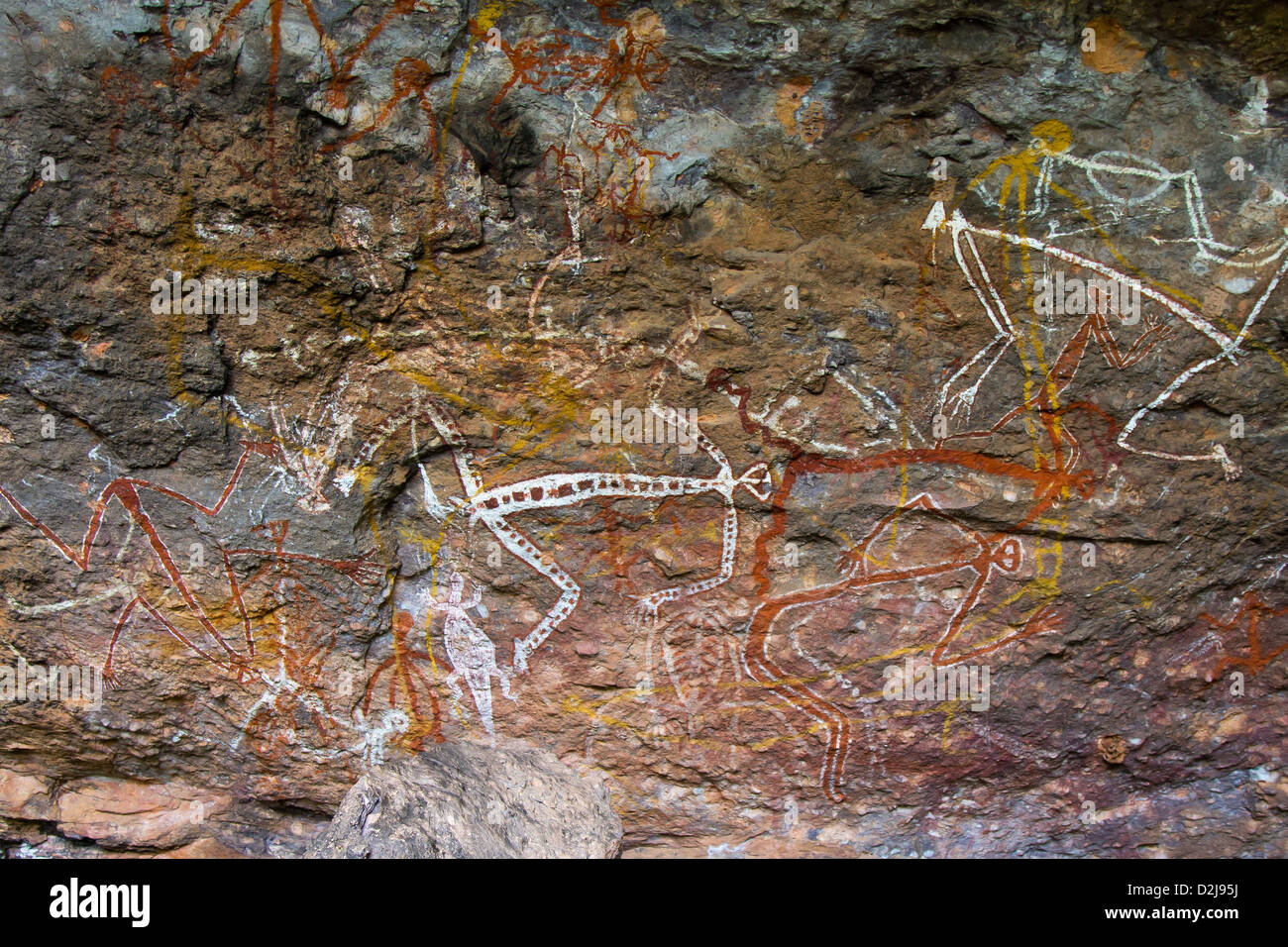 Aboriginal rock art Stock Photo Alamy