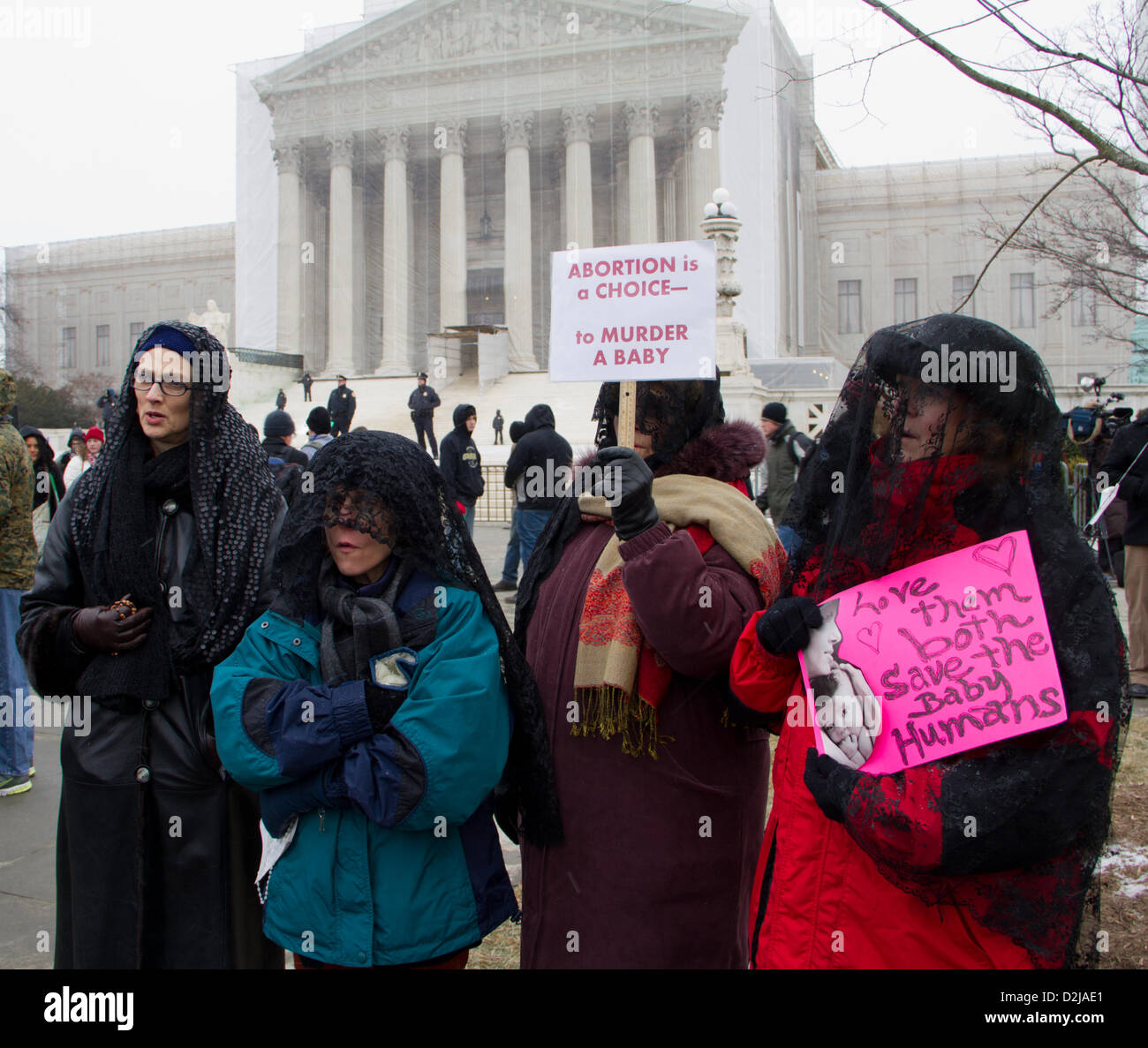 40th anniversary of roe v wade hi-res stock photography and images - Alamy